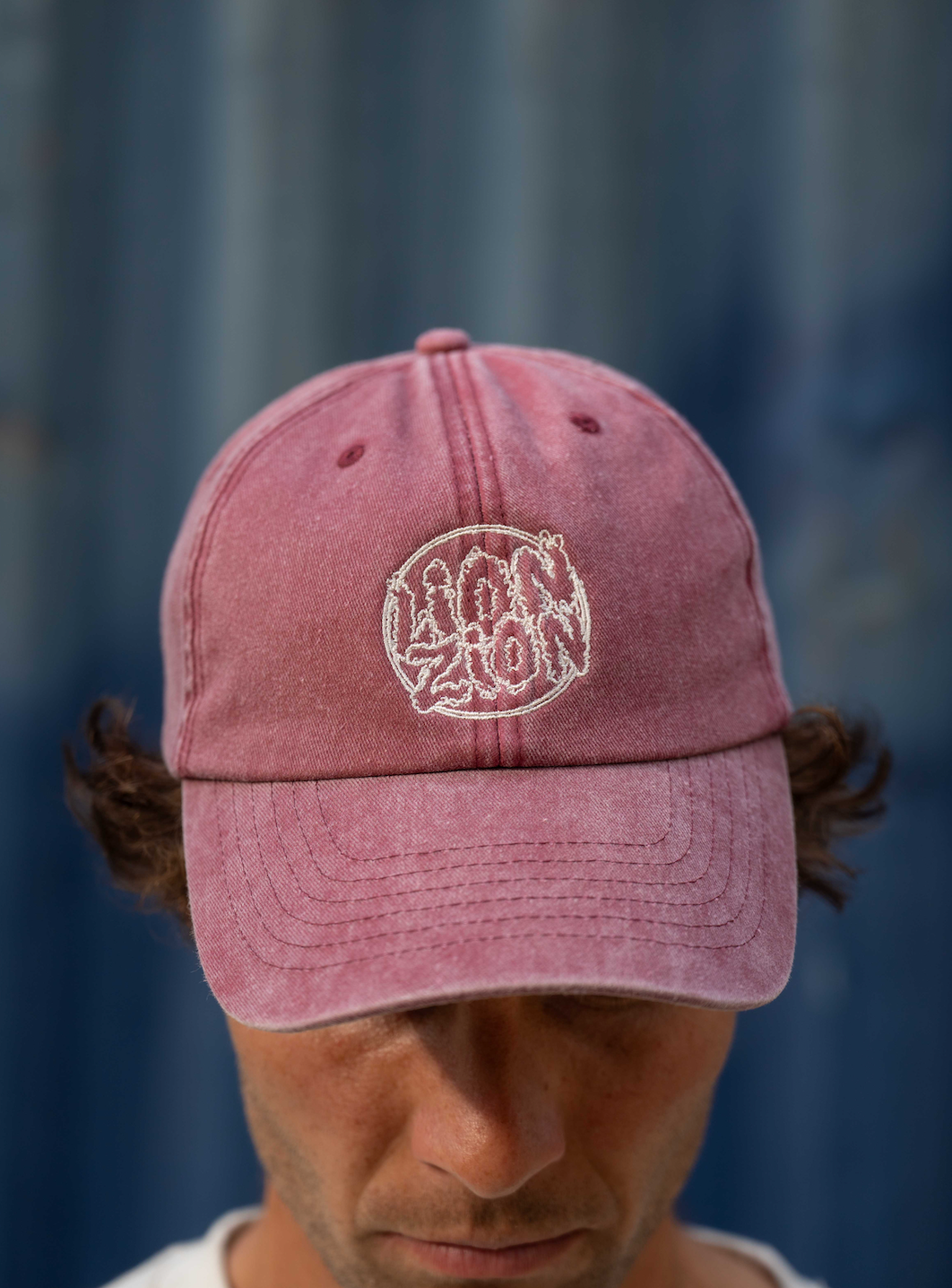 Sunset - vintage red cap